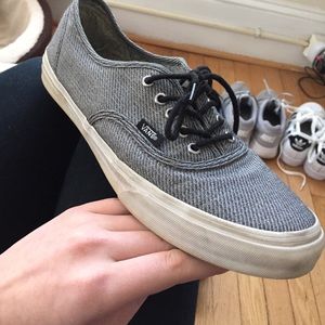 Pinstripe classic Vans