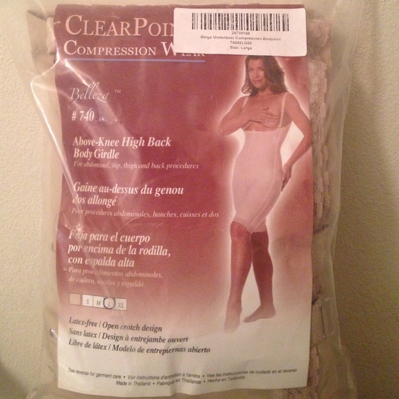 Compression Garment - Above Knee High Back Girdle