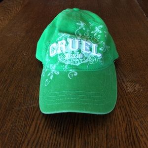 Cruel girl ball cap.