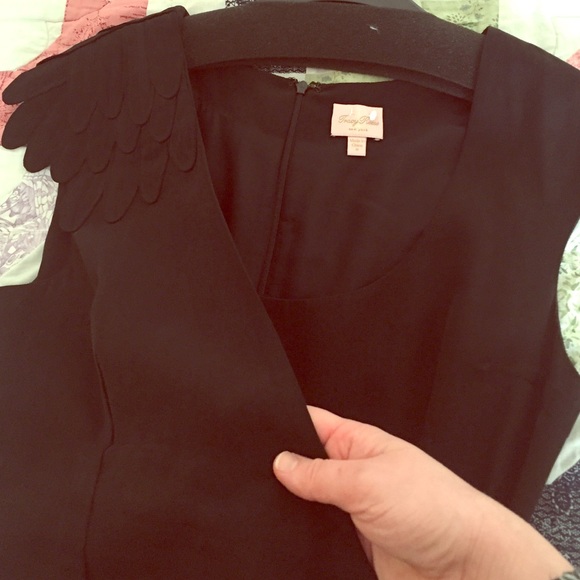 Killer black silk cocktail dress