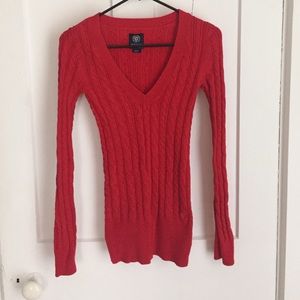 Red American Eagle sweater
