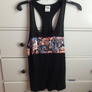 SOLD VS PINK racerback tank spring break