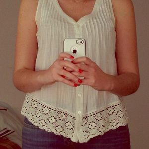 Boho lace top