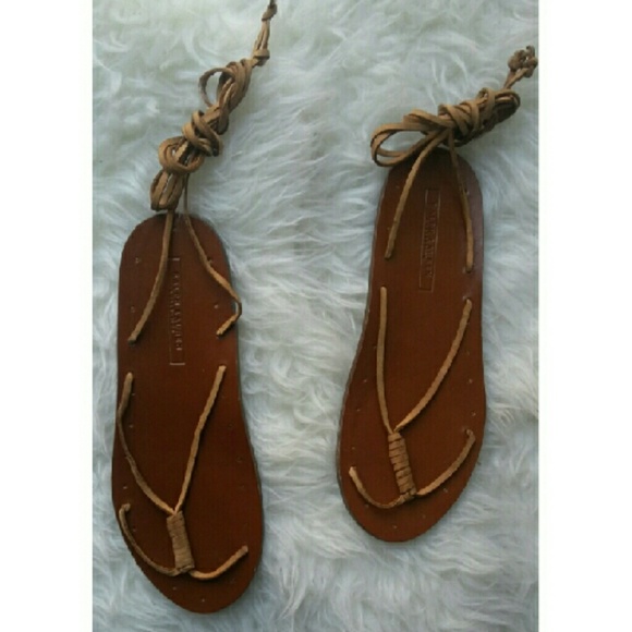 SOLD! RALPH LAUREN COLLECTION GLADIATORS - Picture 2 of 4