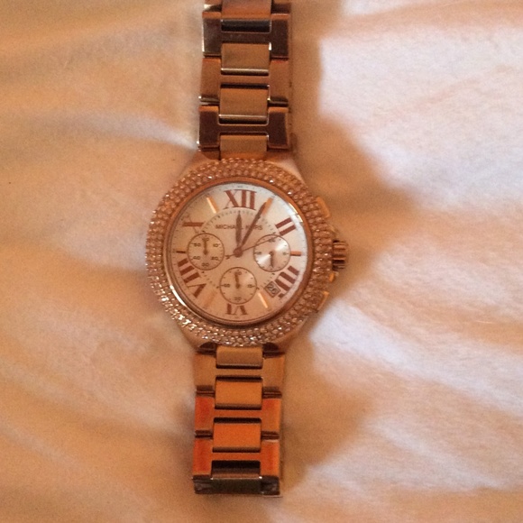 Michael kors rose gold watch