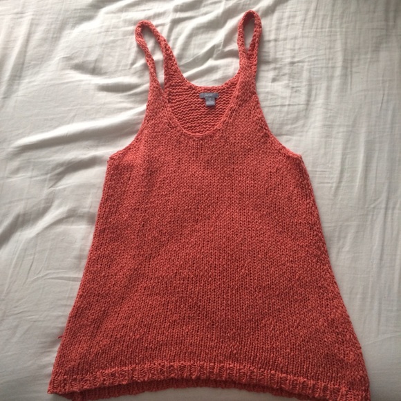 Long Knit Tank Top