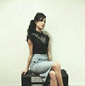 Vintage 1980s Cut Out Blouse