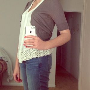 Cropped sweater