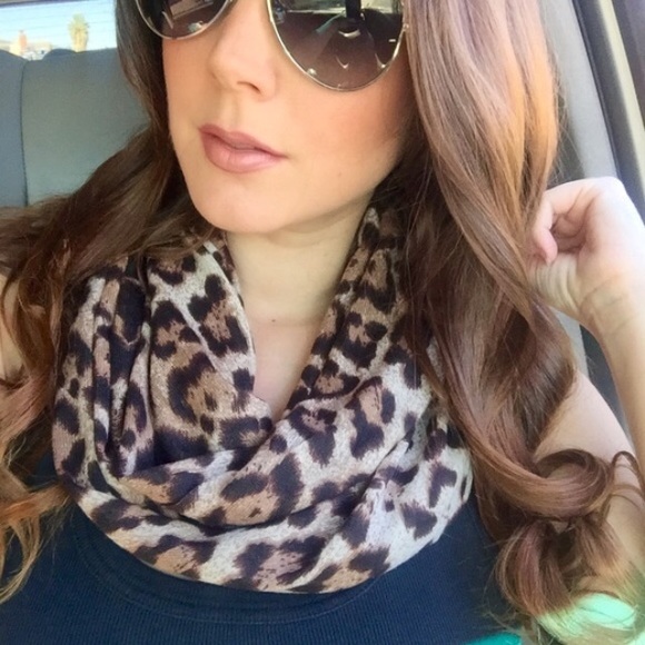 Brown Leopard Infinity Scarf (LAST ONE!) - Picture 2 of 3