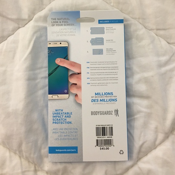NEW BodyGuardz Tempered Glass Screen Protector - Picture 2 of 2