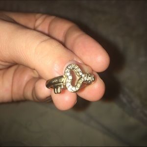 Juicy couture Key Heart Ring