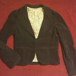 Velvet blazer