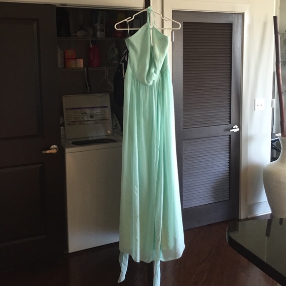 Bridesmaid dress, mint color, I'm 5'9 inches