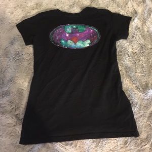 Medium, Batman Galaxy tee shirt.