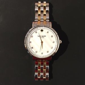 NWT kate spade Monterey two tone watch