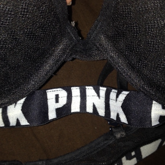 PINK black cheetah print bra - Picture 3 of 4