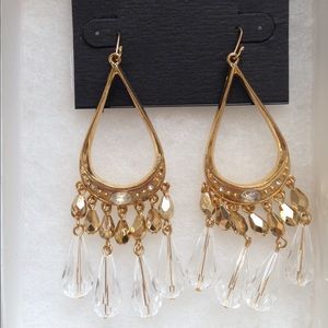 BNWT Bebe chandelier earrings.