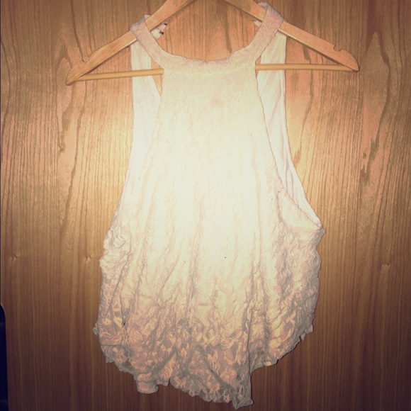 SOLD White Crop Top