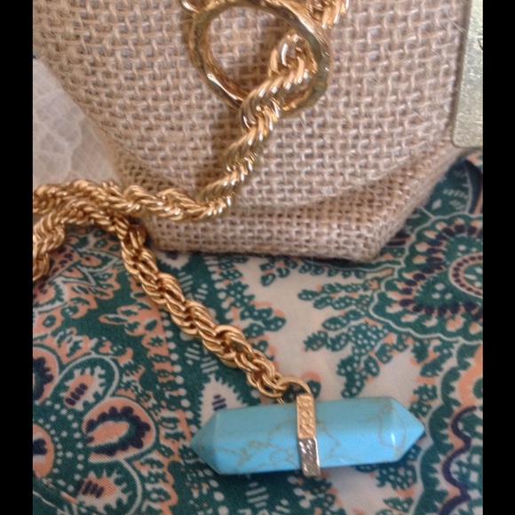 HOLD🚫SAMANTHA WILLS 🌙Midnight Prism Lariat Turq - Picture 4 of 4