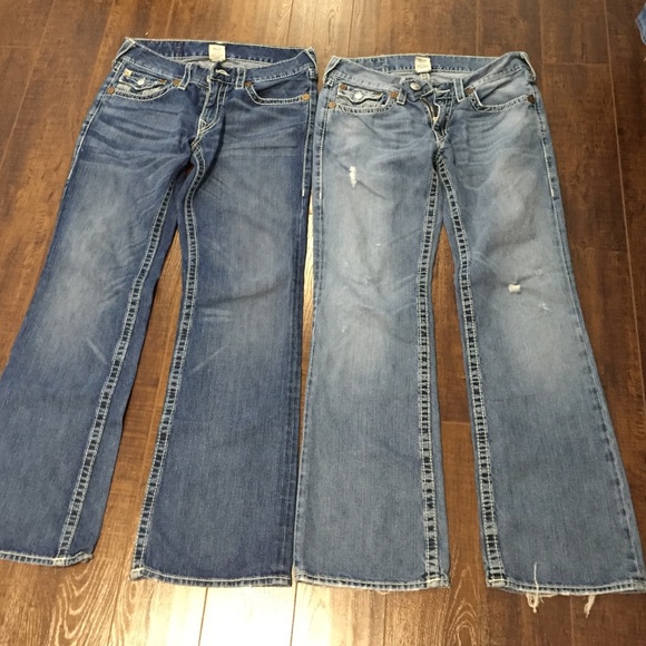Bundle 👆🏻👆🏻👆🏻/Men's 2 True religion jeans