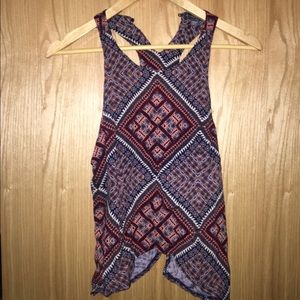 SOLD Printed Crop Top