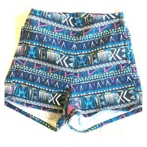 Tribal Printed H&M high waisted shorts!