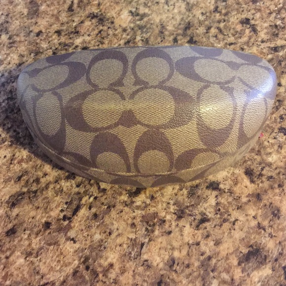Coach sunglasses case