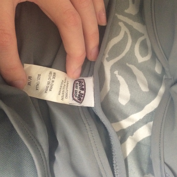 Ron Jon two piece grey bikini - Picture 2 of 3