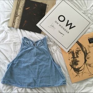 American Apparel lulu crop top