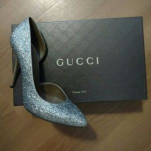 Gucci Crystal Pumps