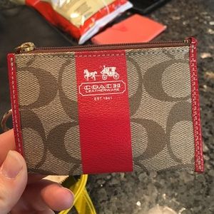 Coach card holder