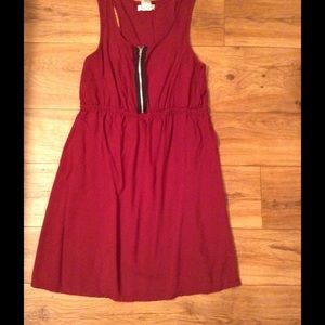 "Pink" maroon colored dress