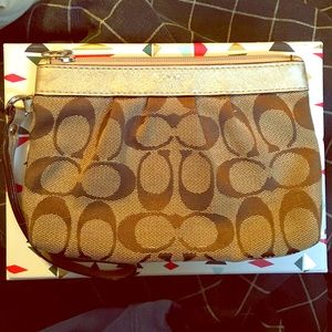 Coach wristlet