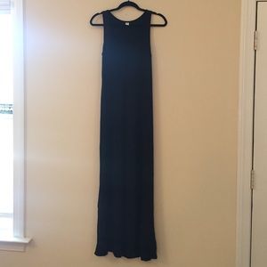 Black long dress
