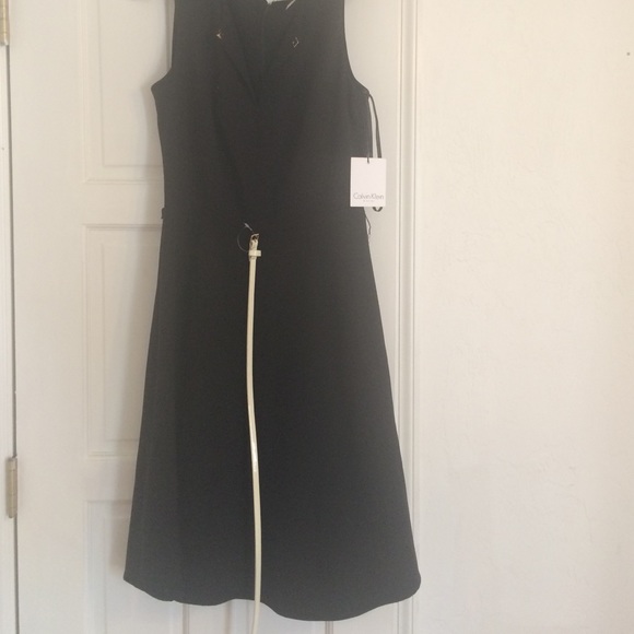 Calvin Klein little black dress size small