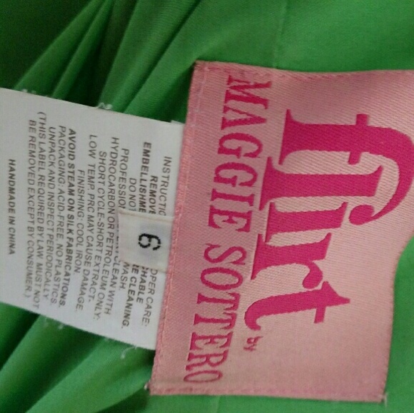 Green Prom Dress - Picture 3 of 3