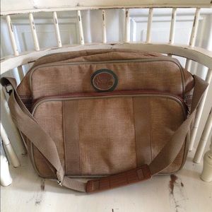 Burlap Small Duffle