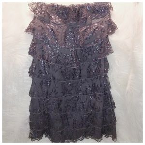 Shimmery lace dress