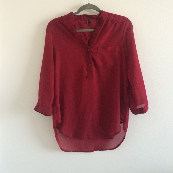 Red Maurice's blouse