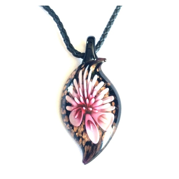 Glass Pendant Necklace