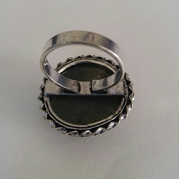 Vintage Handmade Labradorite  Ring - Picture 3 of 4