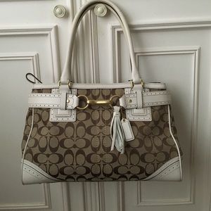 Coach medium satchel/shoulder bag
