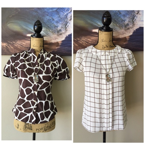 Banana Republic Tops - ⭐️QK SALE⭐️ (2pc) LOFT & BANANA Pre-Made Bundle