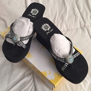Yellow Box Sandals