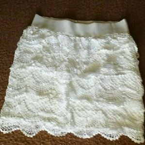 Lace skirt