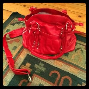 Bright red Epiphanie camera bag