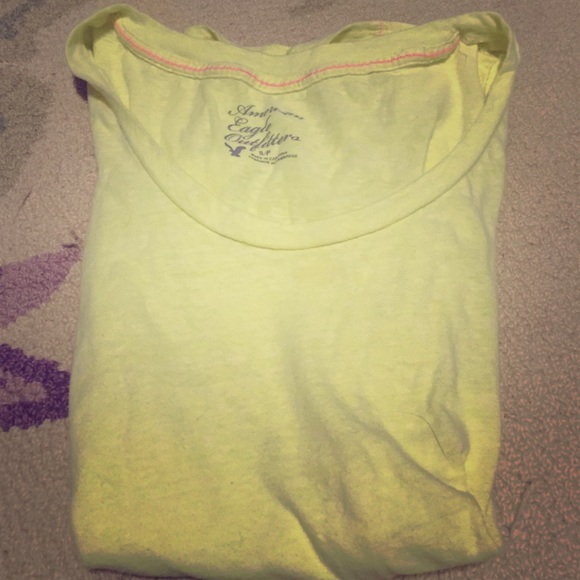 Neon Yellow AE Tee