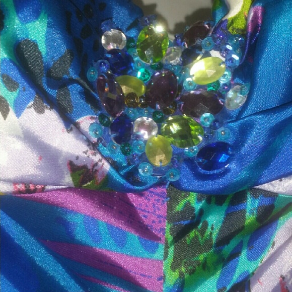 Long sweetheart fitted mermaid prom dress - Picture 4 of 4