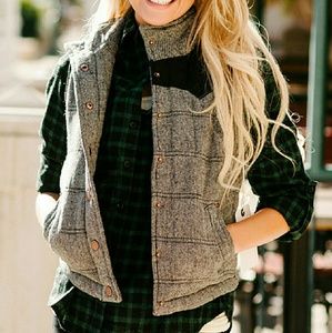 Major sale! Tweed vest XS