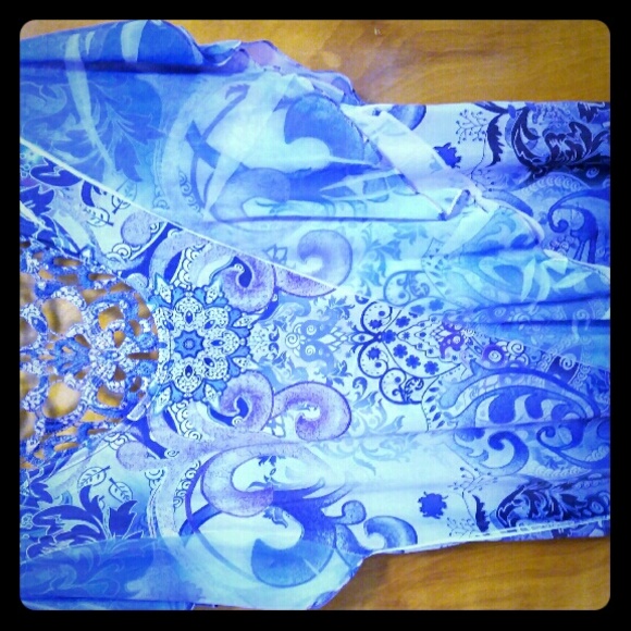 Purple blouse